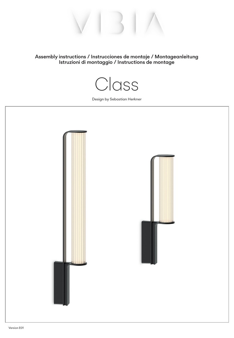 VIBIA Class 2820 User manual