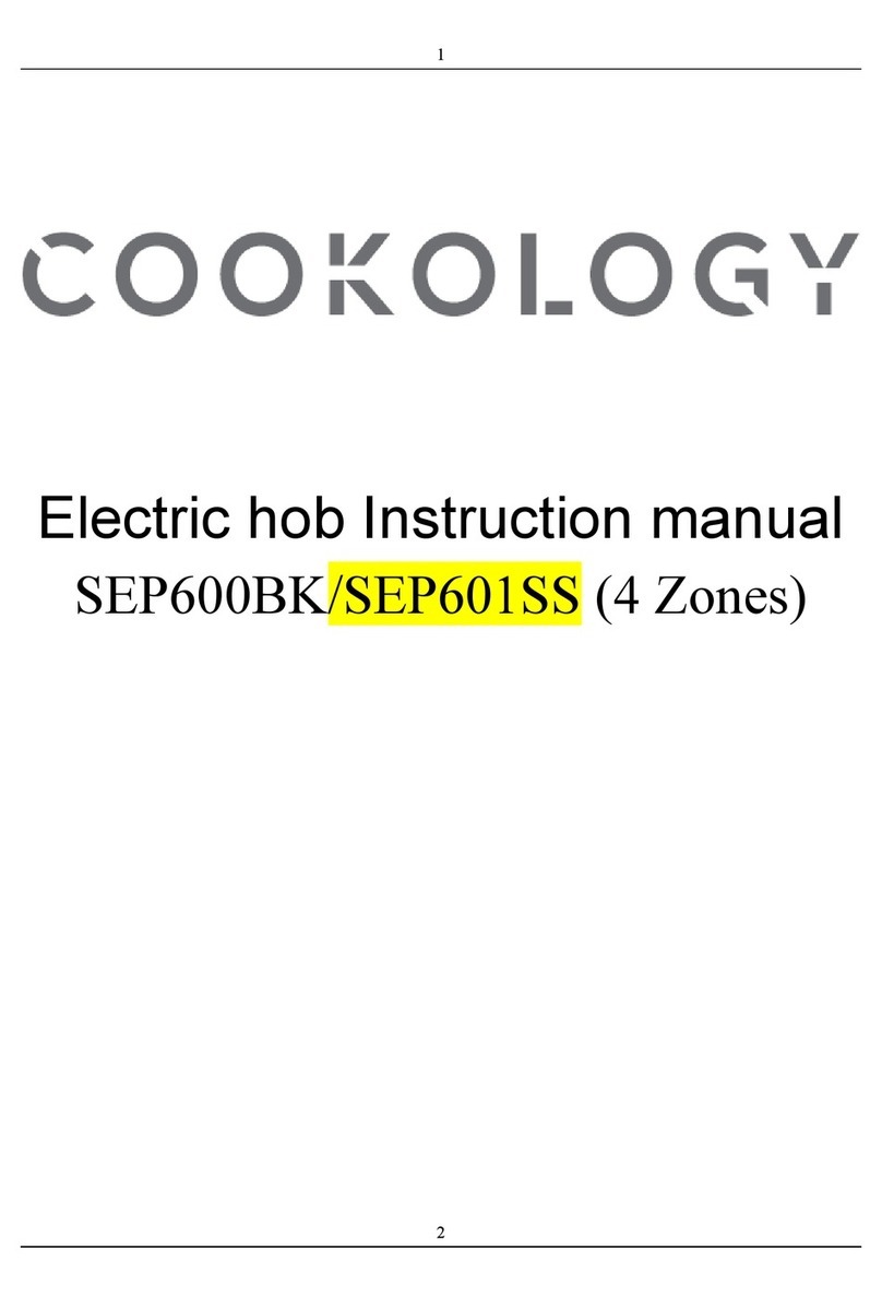 Cookology SEP600BK instruction manual