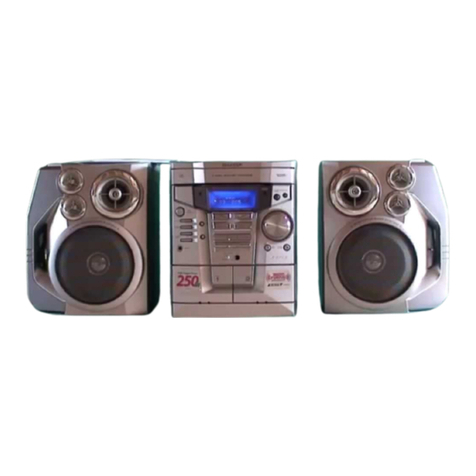 Sharp CD-E700H User manual
