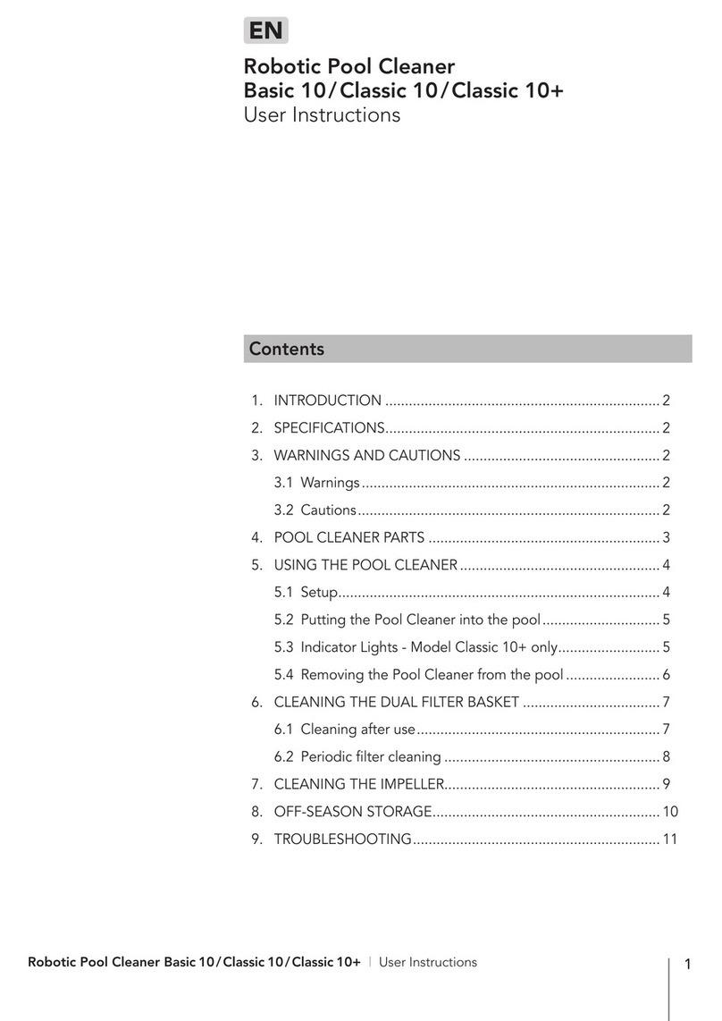 Maytronics Basic 10 User manual