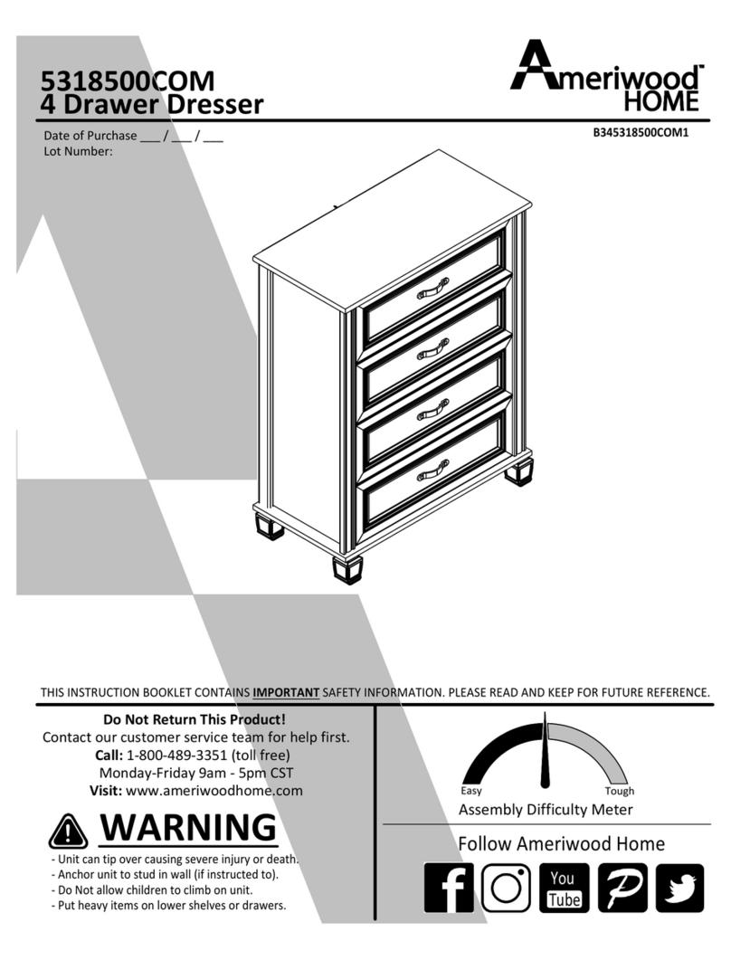 Ameriwood HOME 5318500COM User manual