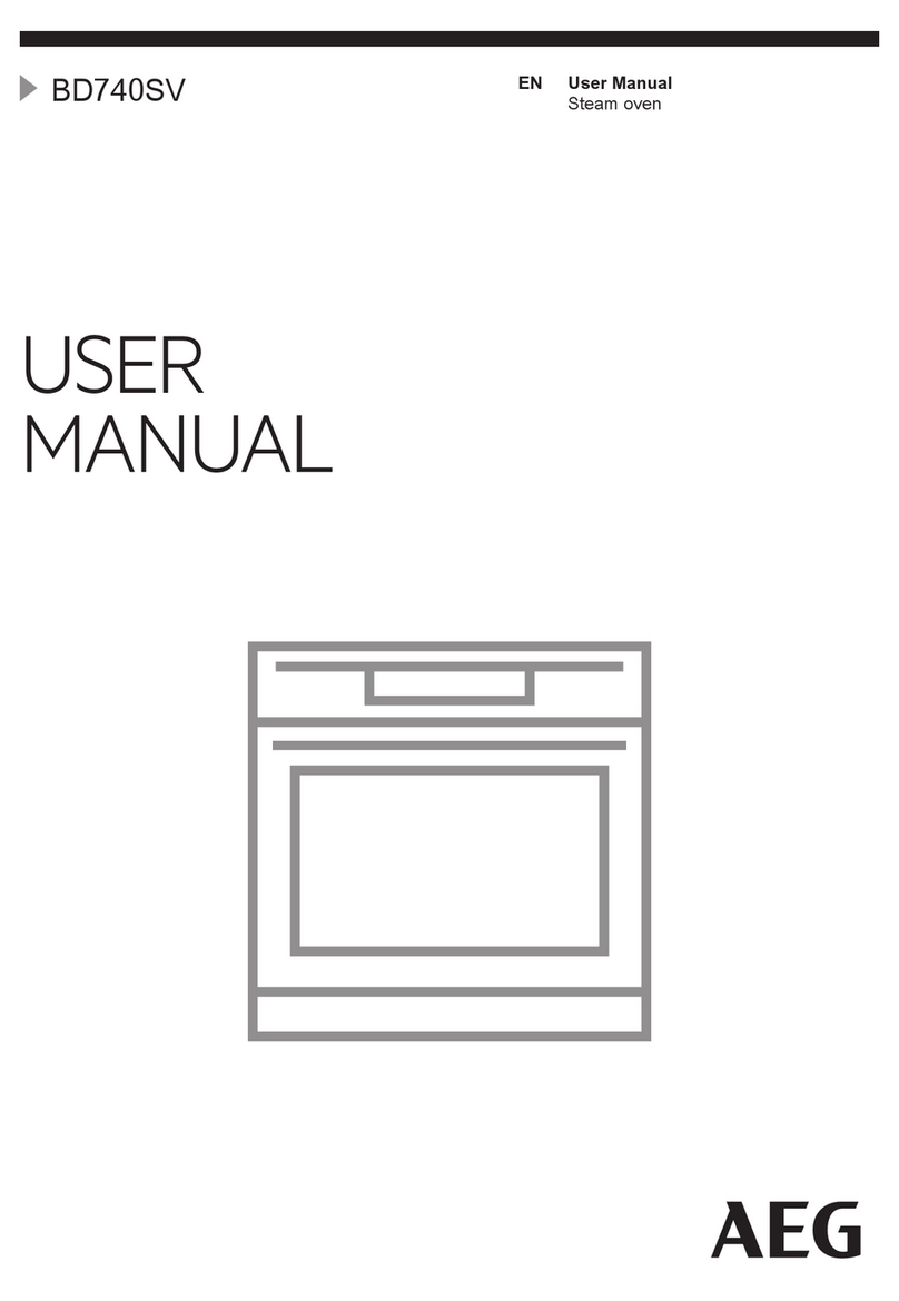AEG BD740SV User manual