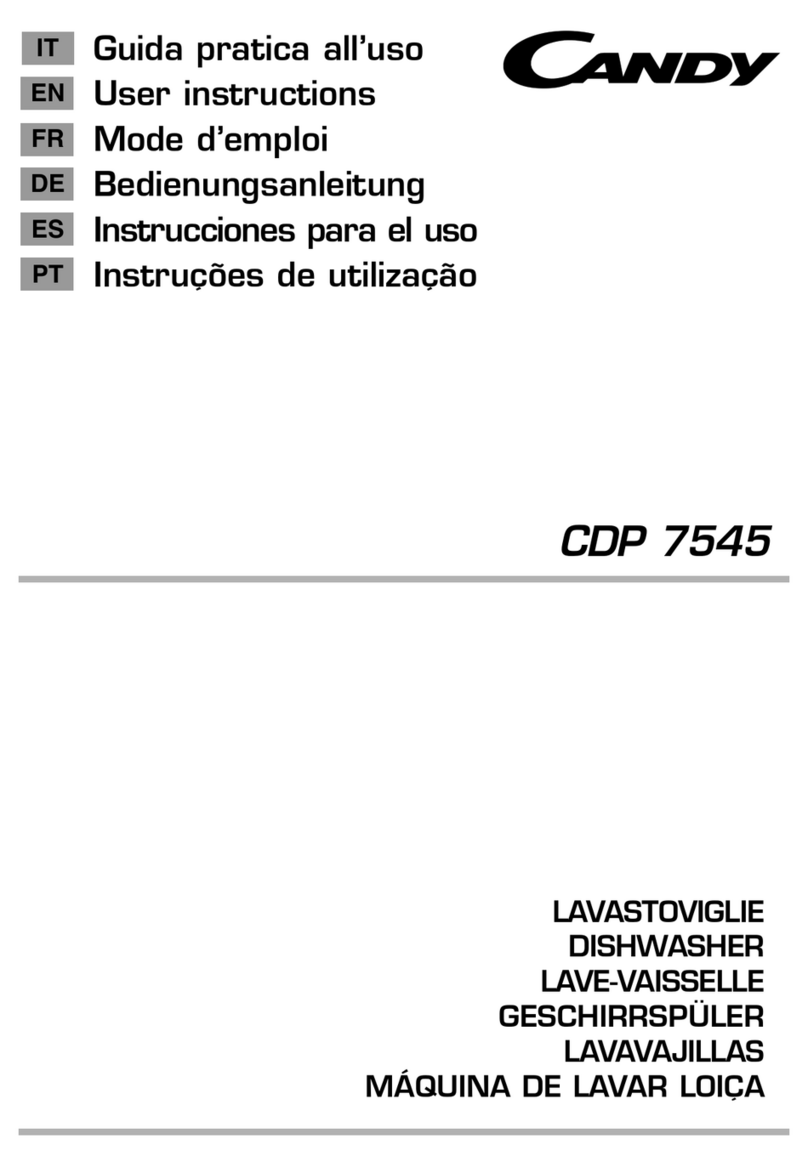 Candy CDP 7545 User manual