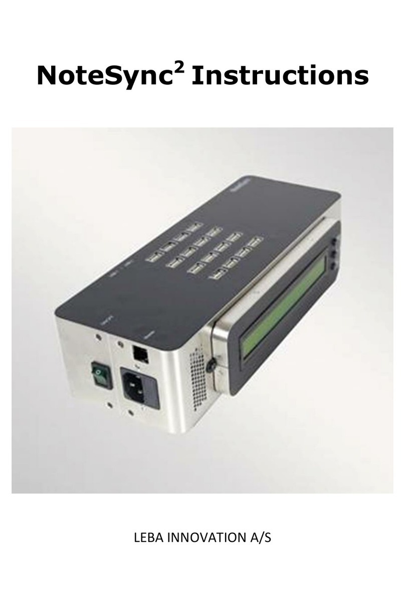 Leba NoteSync2 User manual