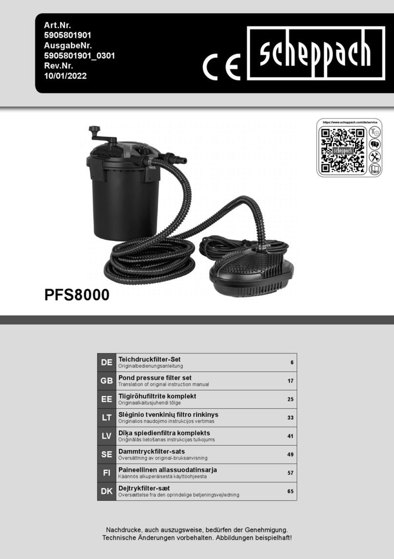 Scheppach PFS8000 Instructions for use