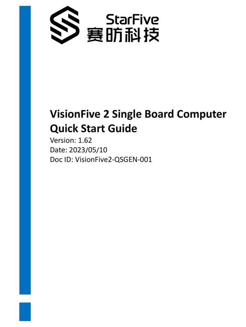 StarFive VisionFive 2 User manual StarFive VisionFive 2 User manual