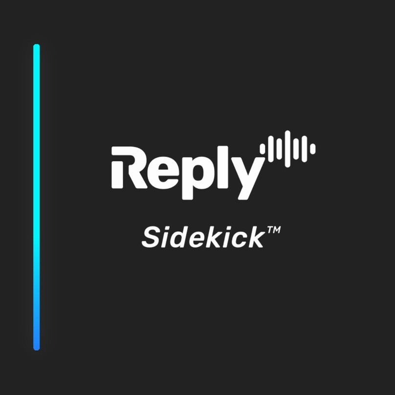 Reply Sidekick User manual