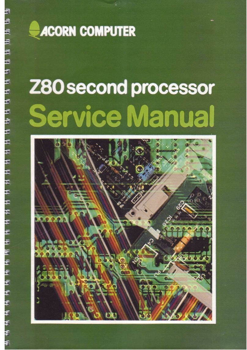 Acorn computer Z80 Second Processor User manual
