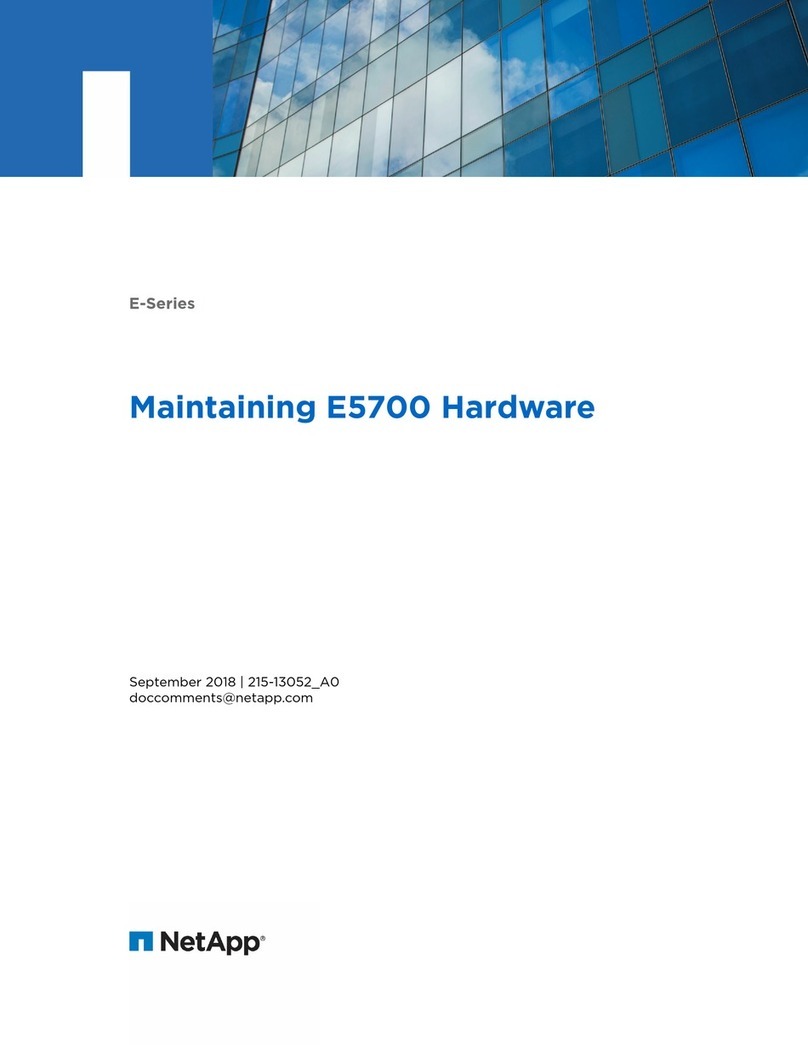 NetApp E5700 User manual