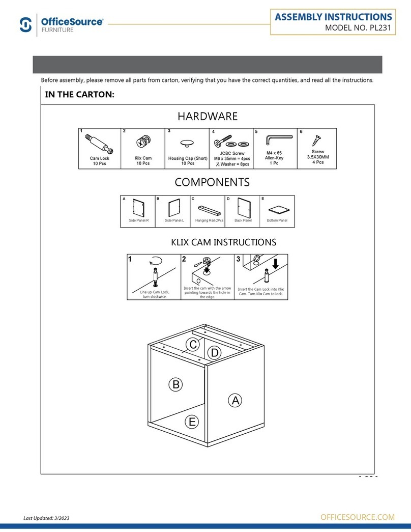 OfficeSource PL231 User manual