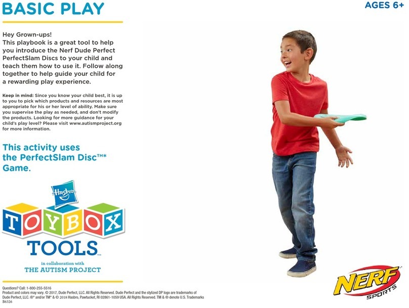 Hasbro TOYBOX NERF BASIC PLAY User manual Hasbro TOYBOX NERF BASIC PLAY User manual