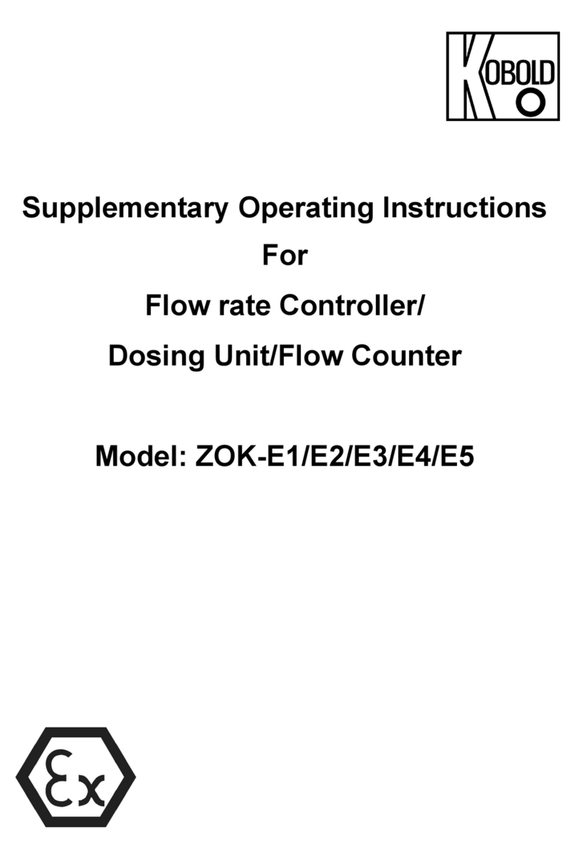 Kobold ZOK-E1 Operating instructions