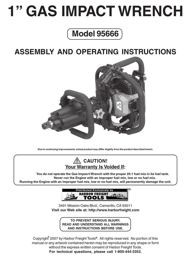 Harbor Freight Tools 95666 User manual