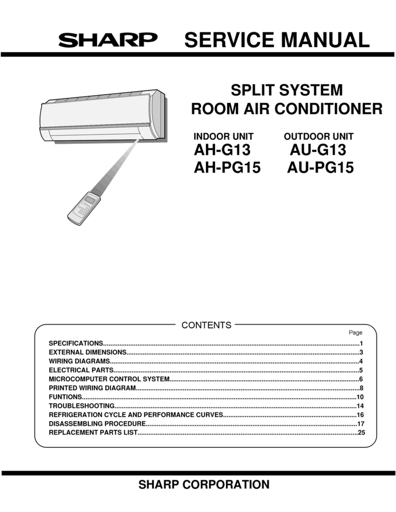 Sharp AH-G13 User manual