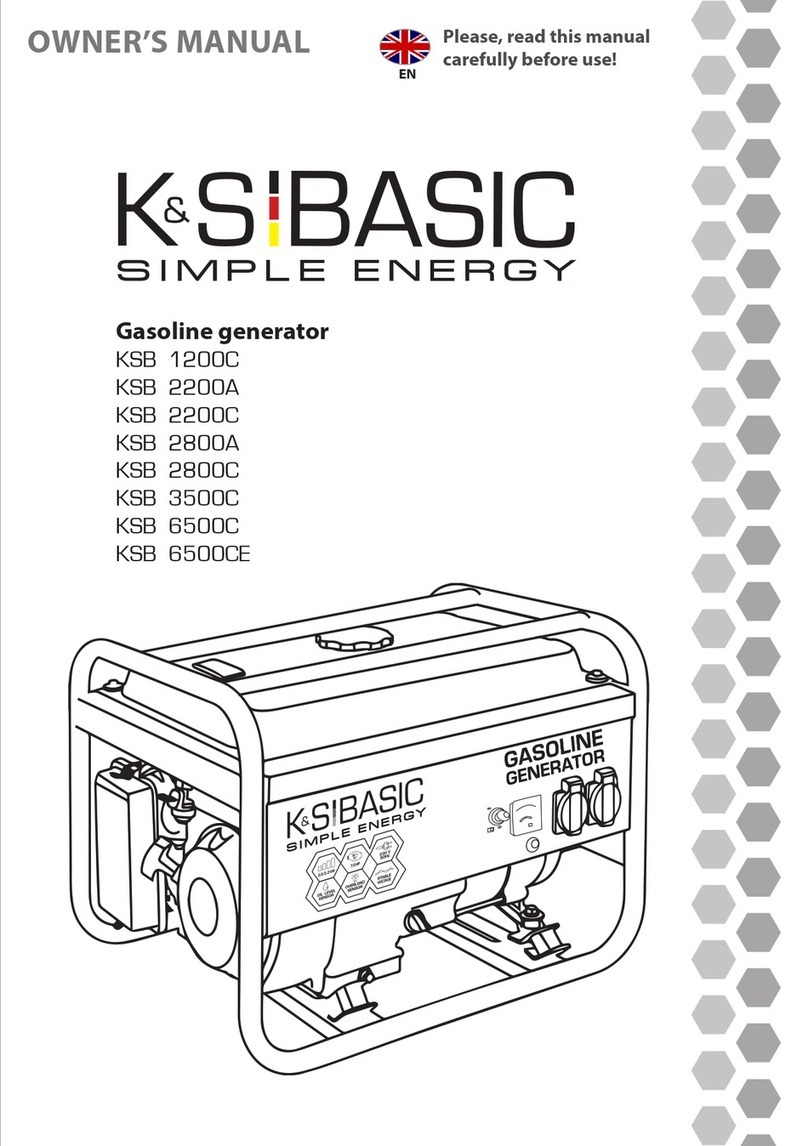 K&S BASIC KSB 1200C User manual