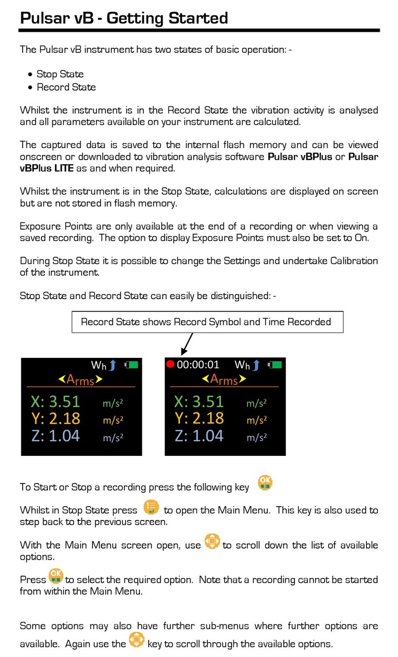 Pulsar vB User manual