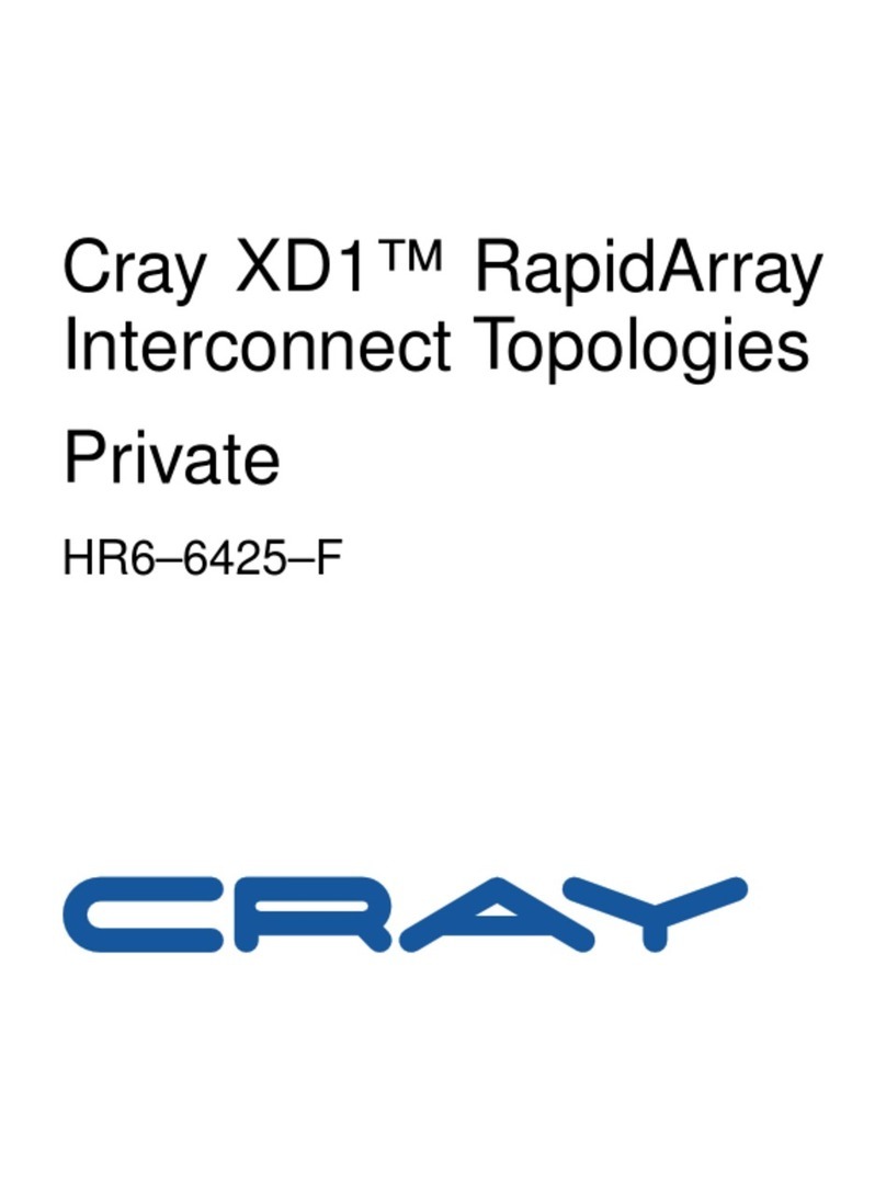 Cray XD1 User manual