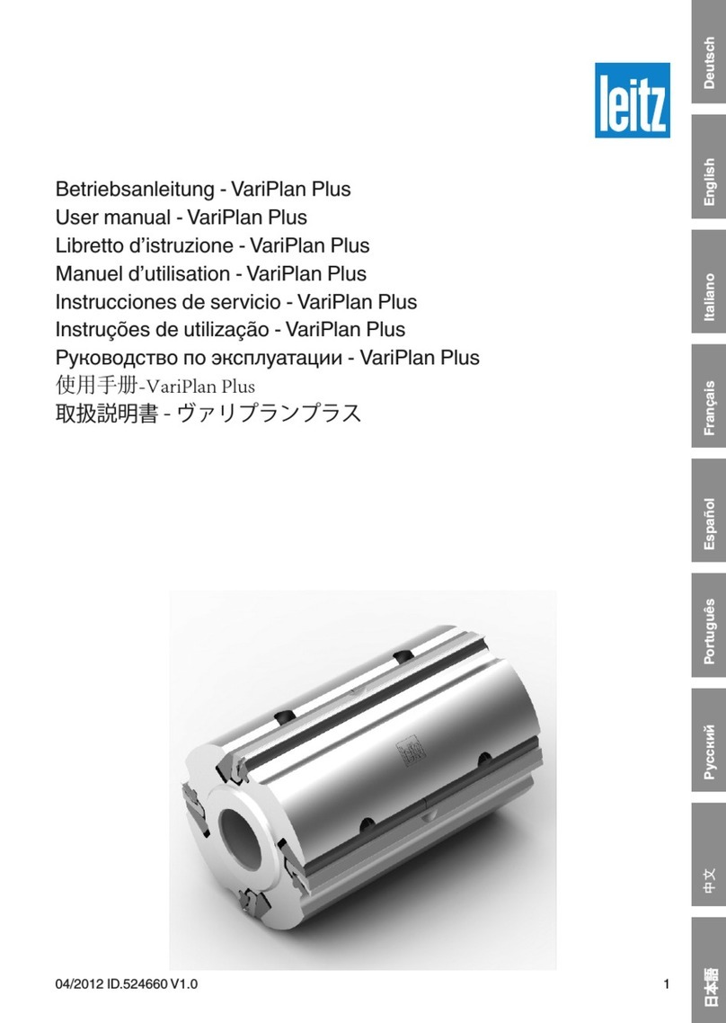 LEITZ VariPlan Plus User manual