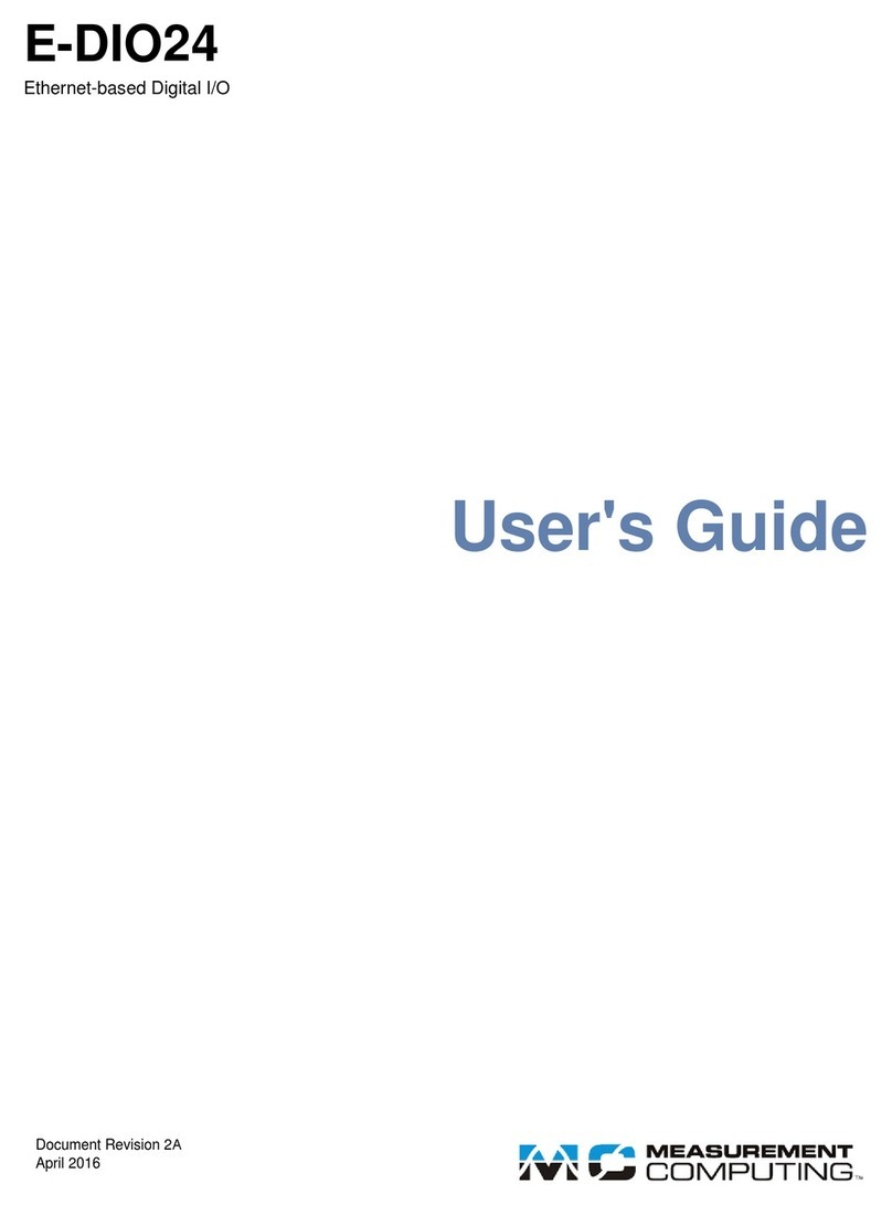 Measurement Computing E-DIO24 User manual