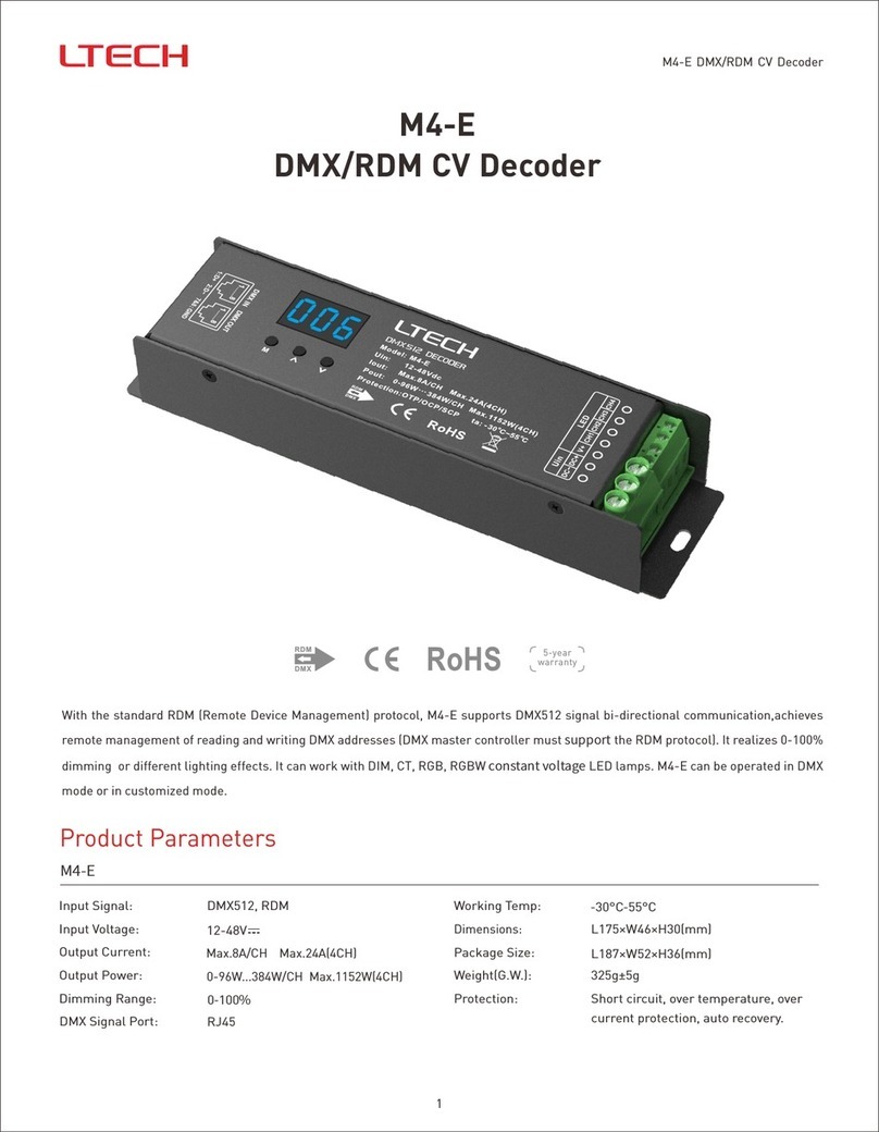 Ltech M4-E User manual