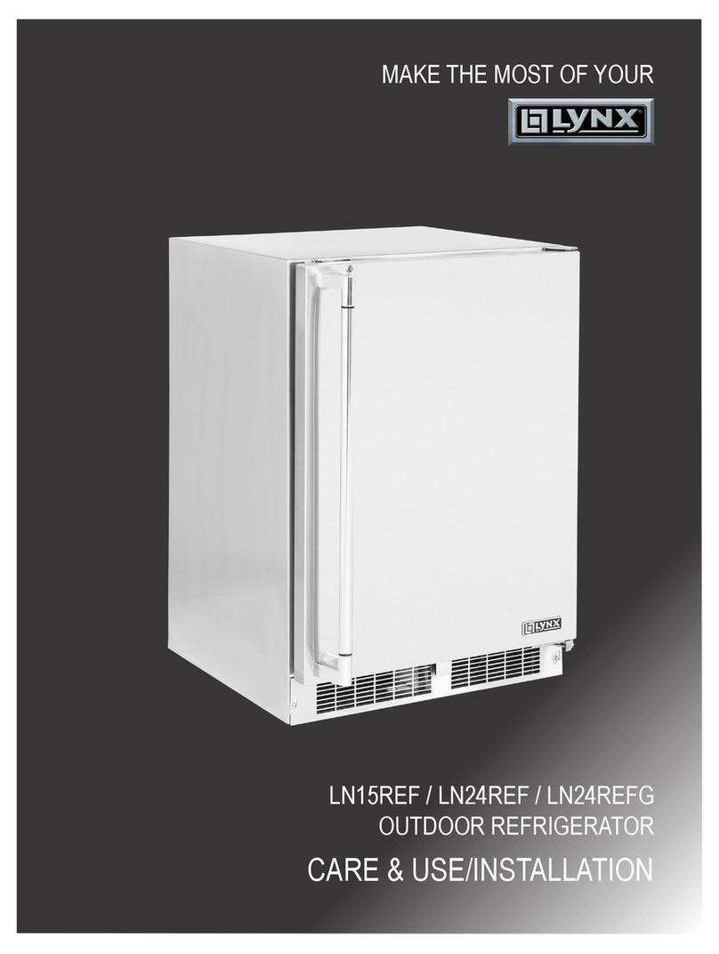 Lynx LN24REF User manual