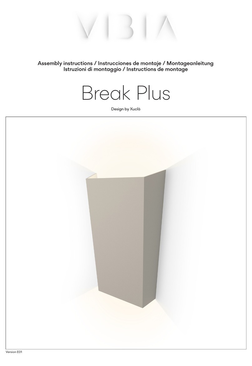 VIBIA Break Plus User manual