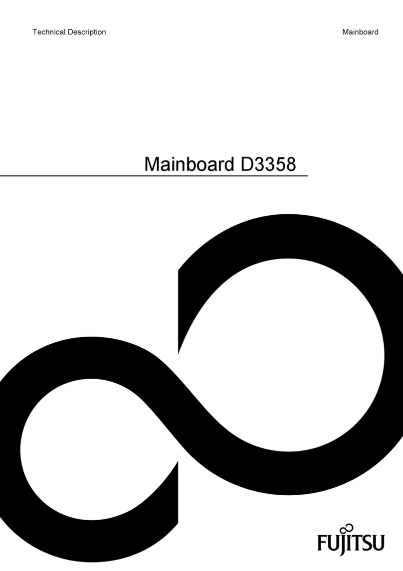 Fujitsu D3358 User manual
