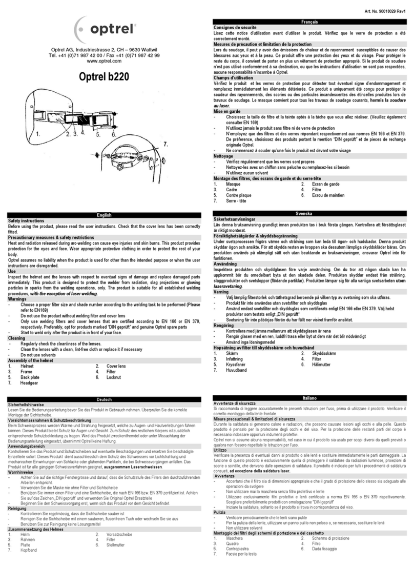 optrel b220 User manual