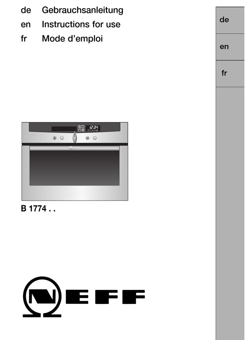 NEFF B 1774 Series User manual