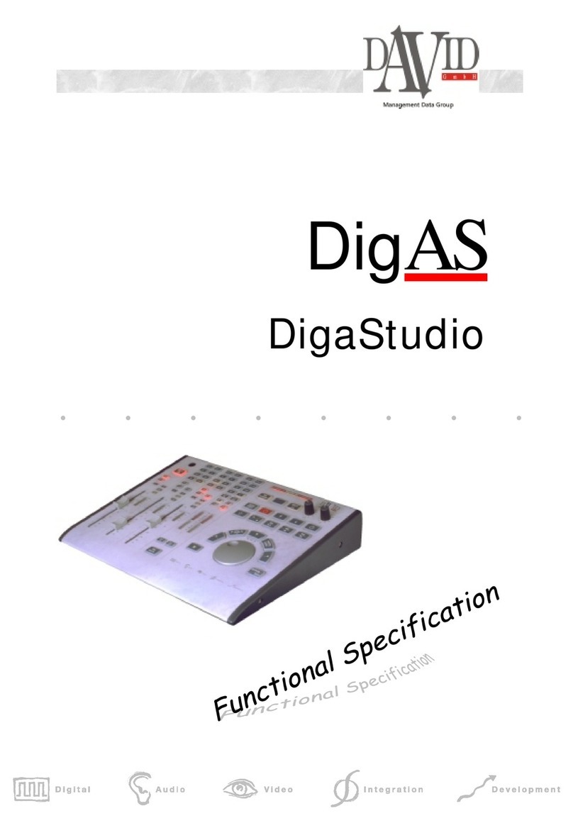 DAVID DigaStudio User manual DAVID DigaStudio User manual