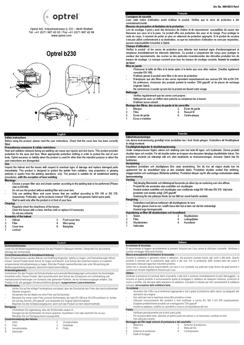 optrel b230 User manual