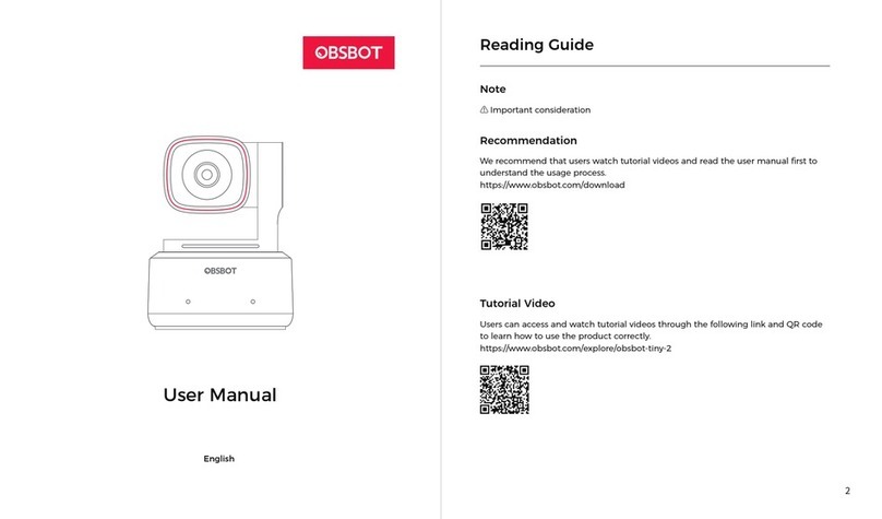 OBSBOT Tiny 2 User manual