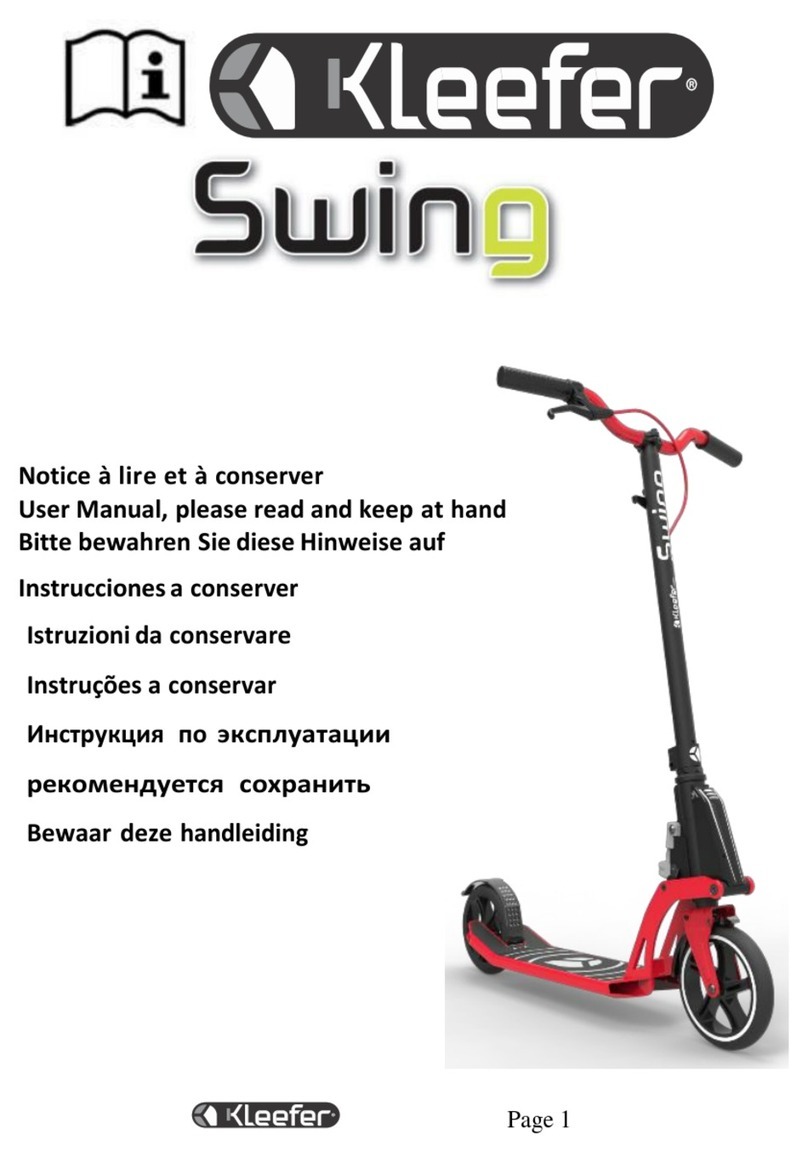 KLeefer Swing User manual