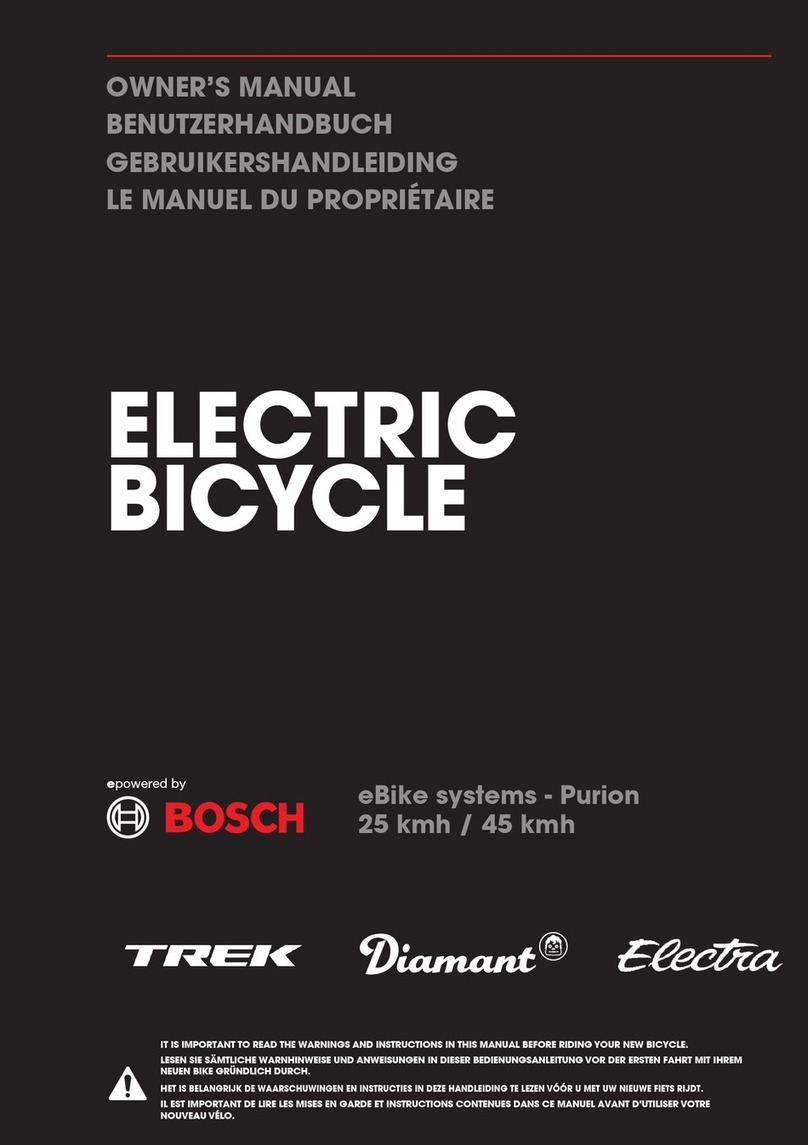 Bosch Performance Line BDU365 User manual