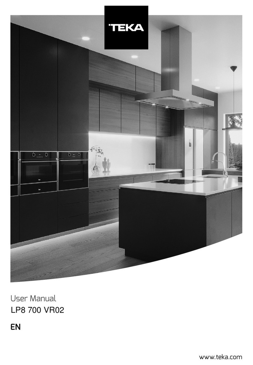Teka LP8 700 VR02 User manual