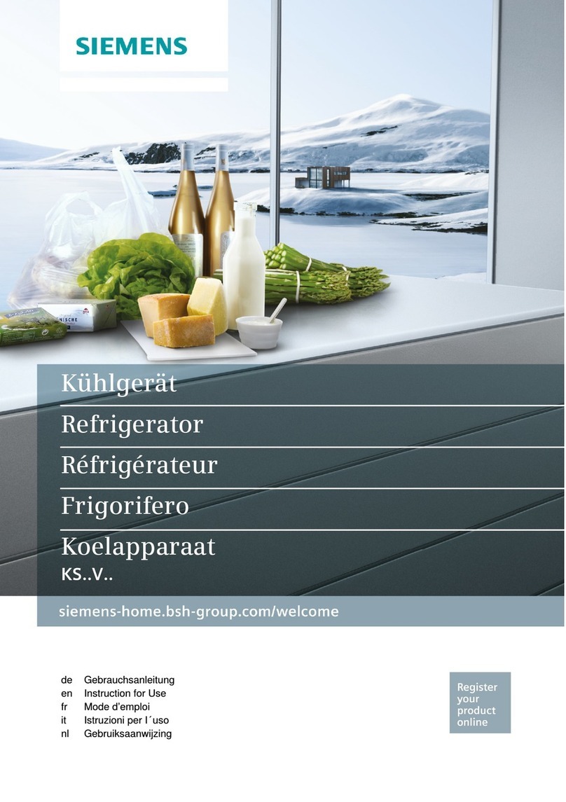 Siemens KS36VBW30G User manual