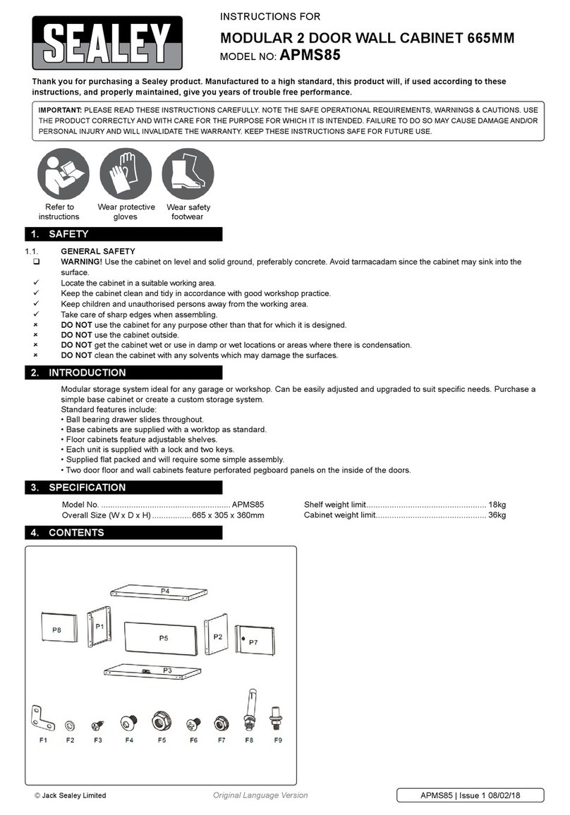 Sealey APMS85 User manual