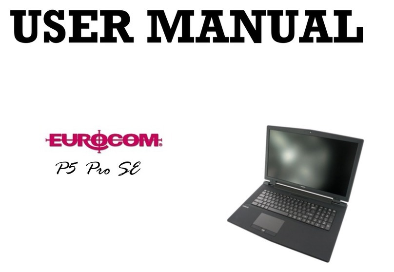 EUROCOM P5 Pro SE User manual
