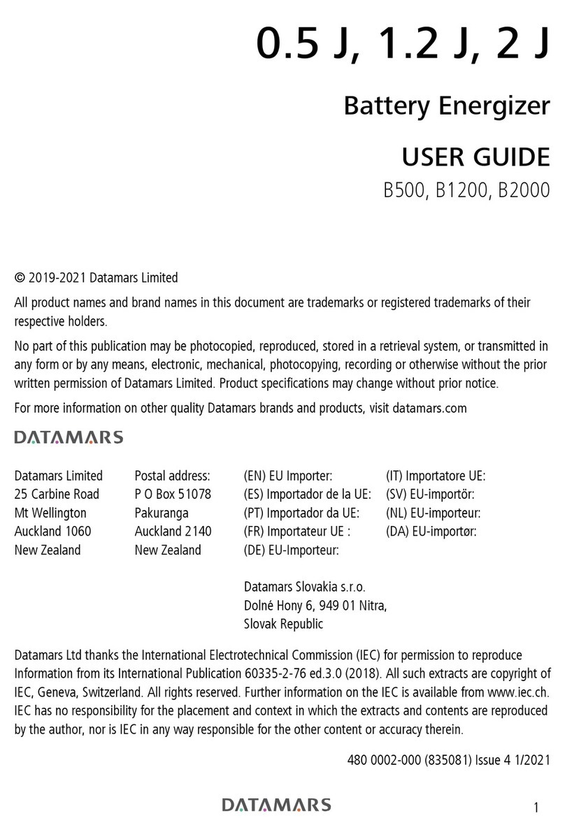 Datamars B500 User manual