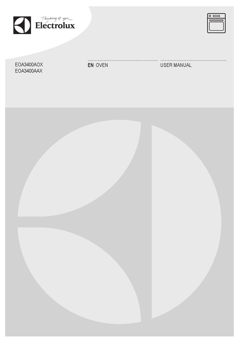 Electrolux EOA3400AOX User manual