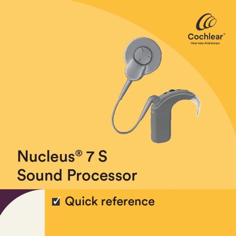 Cochlear Nucleus 7 S User manual