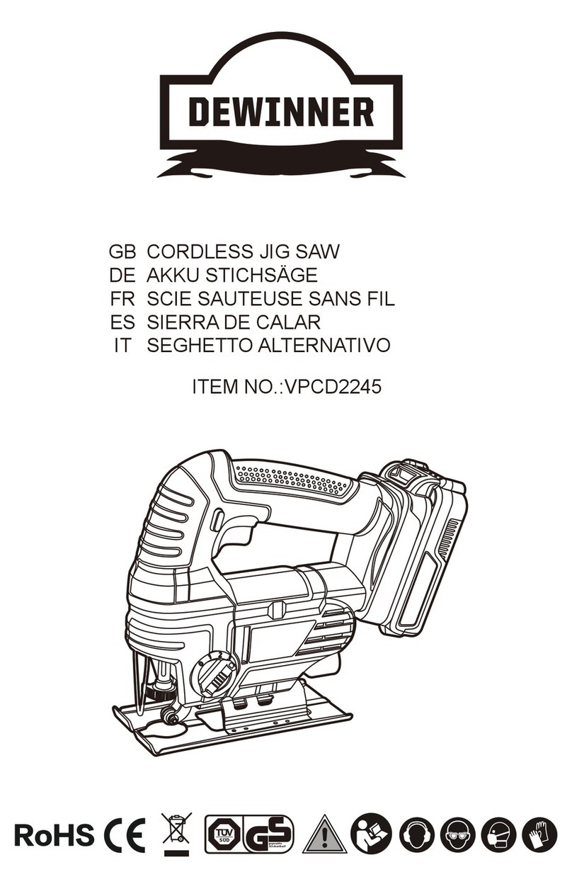 DEWINNER VPCD2245 User manual