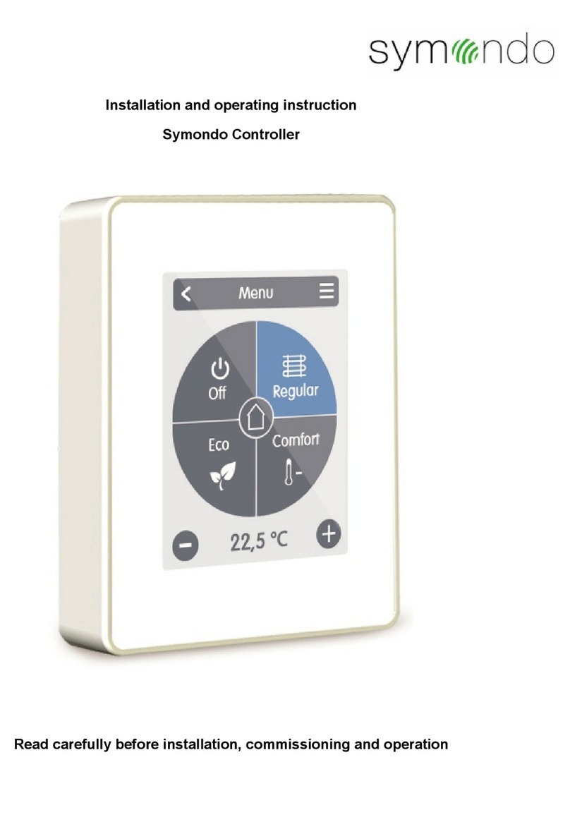 Symondo Controller User guide