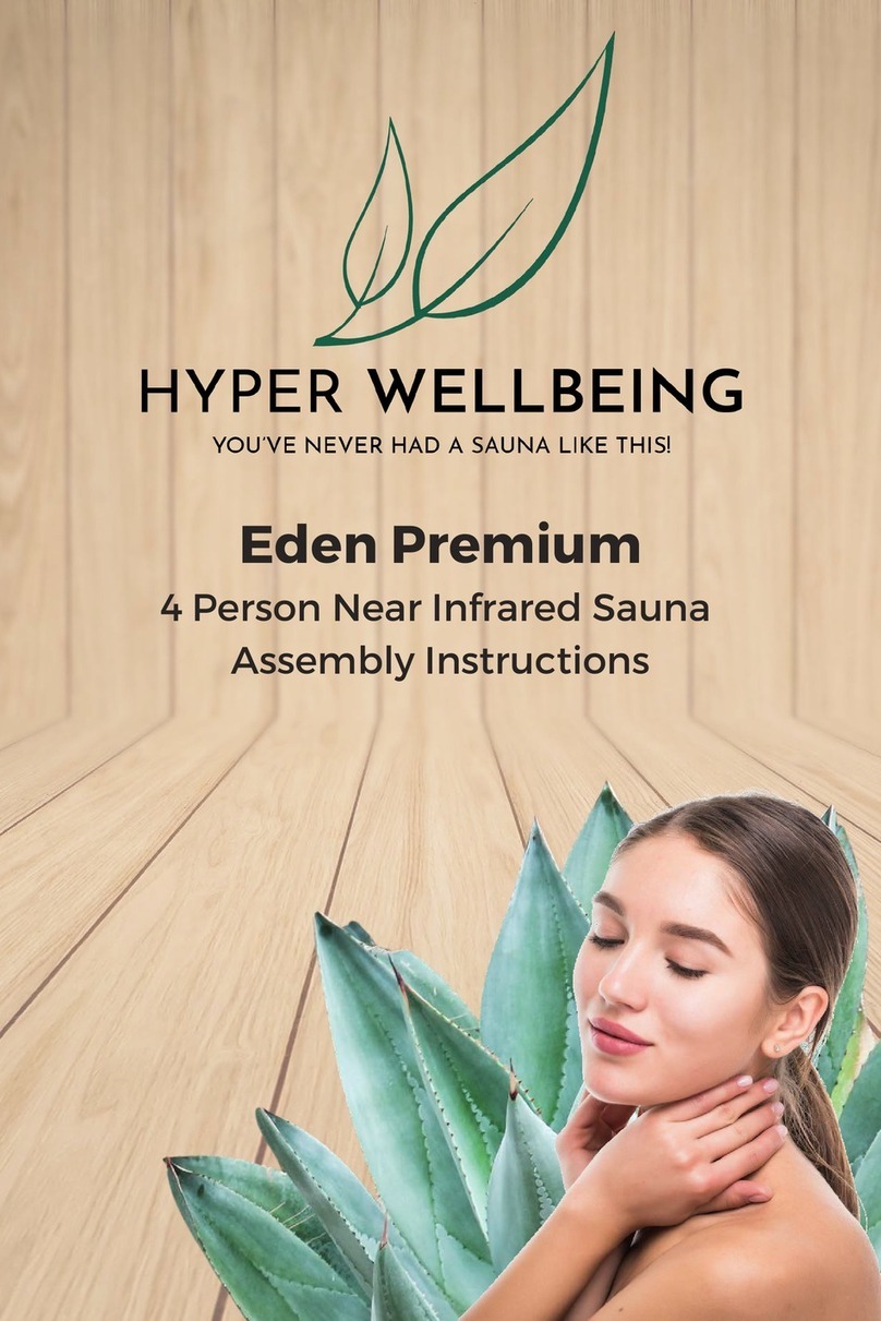 HYPER WELLBEING Eden Premium User manual