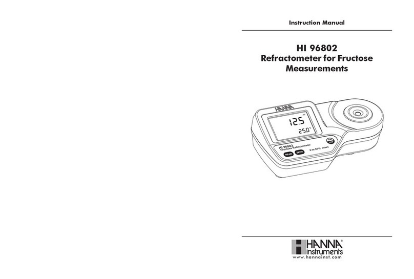 Hanna Instruments HI96802 User manual