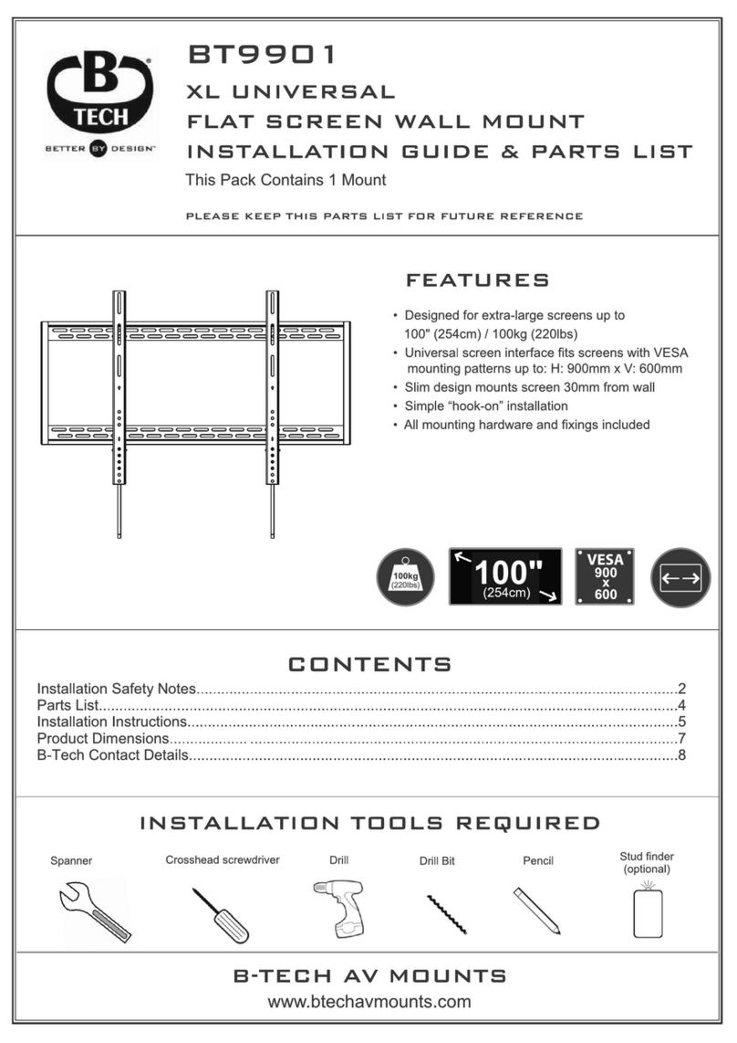 B-Tech BT9901 Instruction Manual