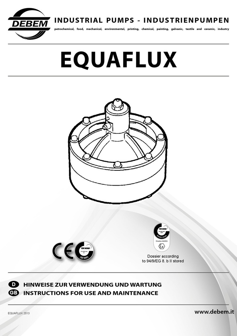 Debem EQUAFLUX Specification sheet