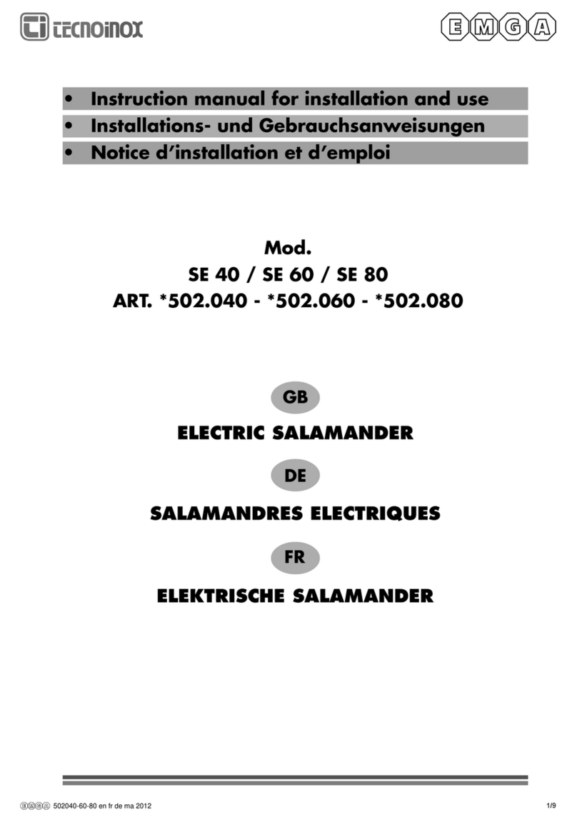 Fagor 502.040 Reference manual