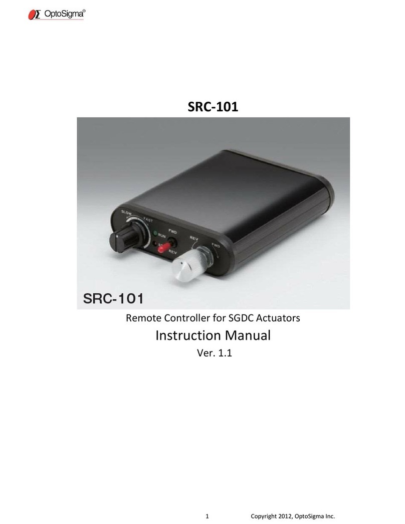 OptoSigma SRC-101 User manual