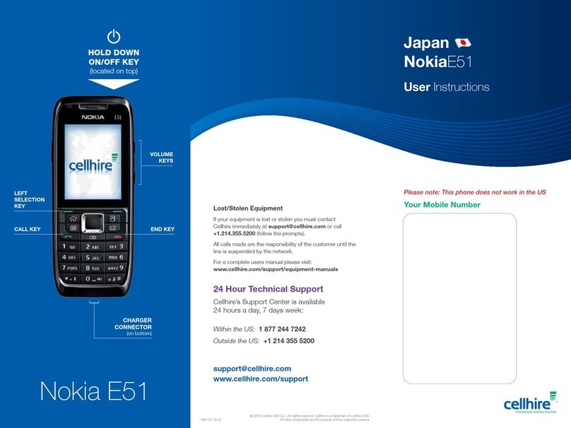 Nokia E51 - Smartphone 130 MB User manual